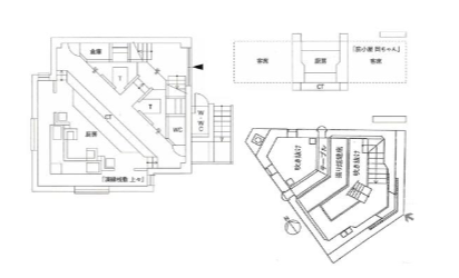上中里駅徒歩1分　駅至近角地地下1階の居酒屋居抜き店舗！